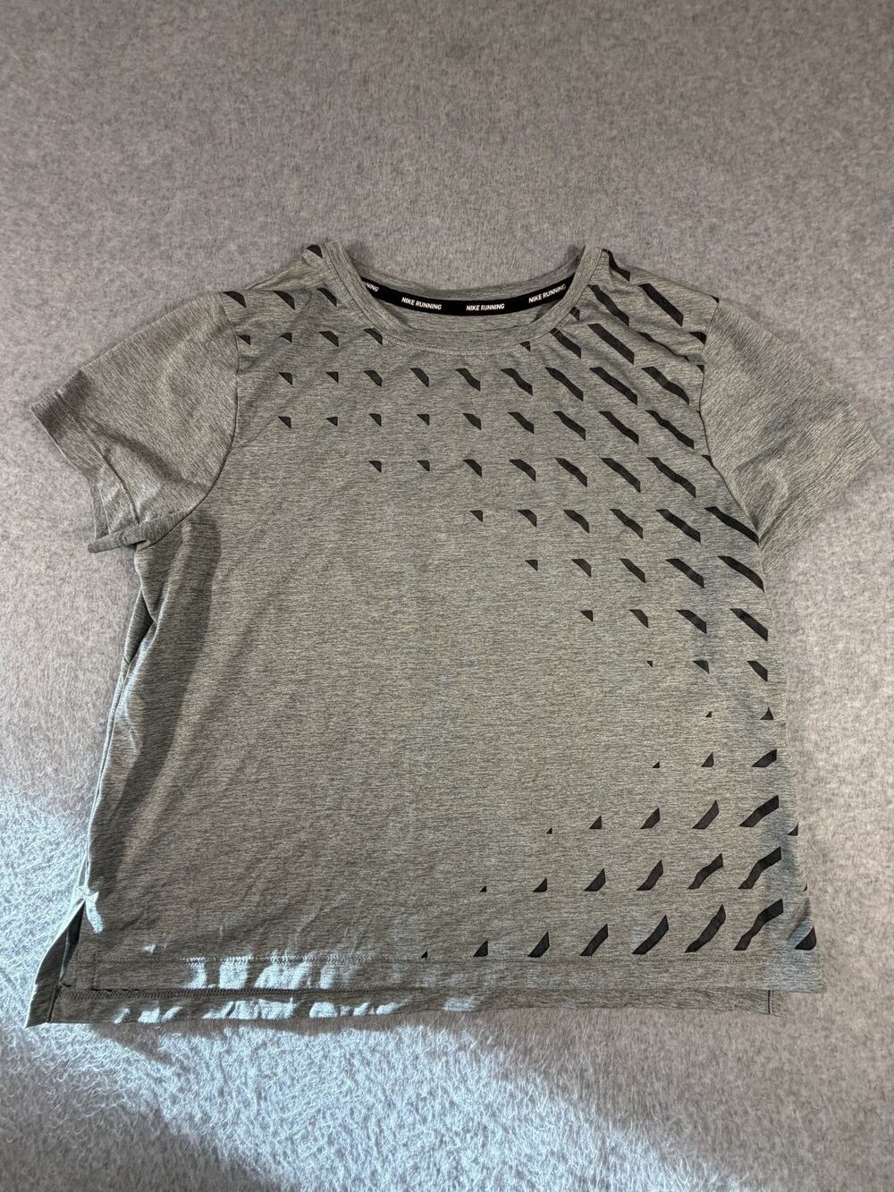 Nike Dri-Fit Women's Running Top, Grey, Size M